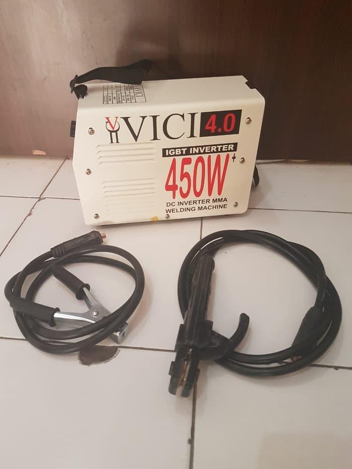 Mesin Trafo Las Inverter Listrik VICI 4.0 450W 450 Watt Lakoni 120 A