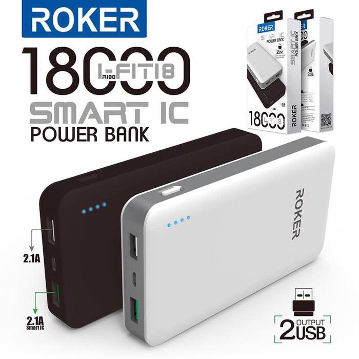 Powerbank Roker 18000mAh R180 (power bank pb)