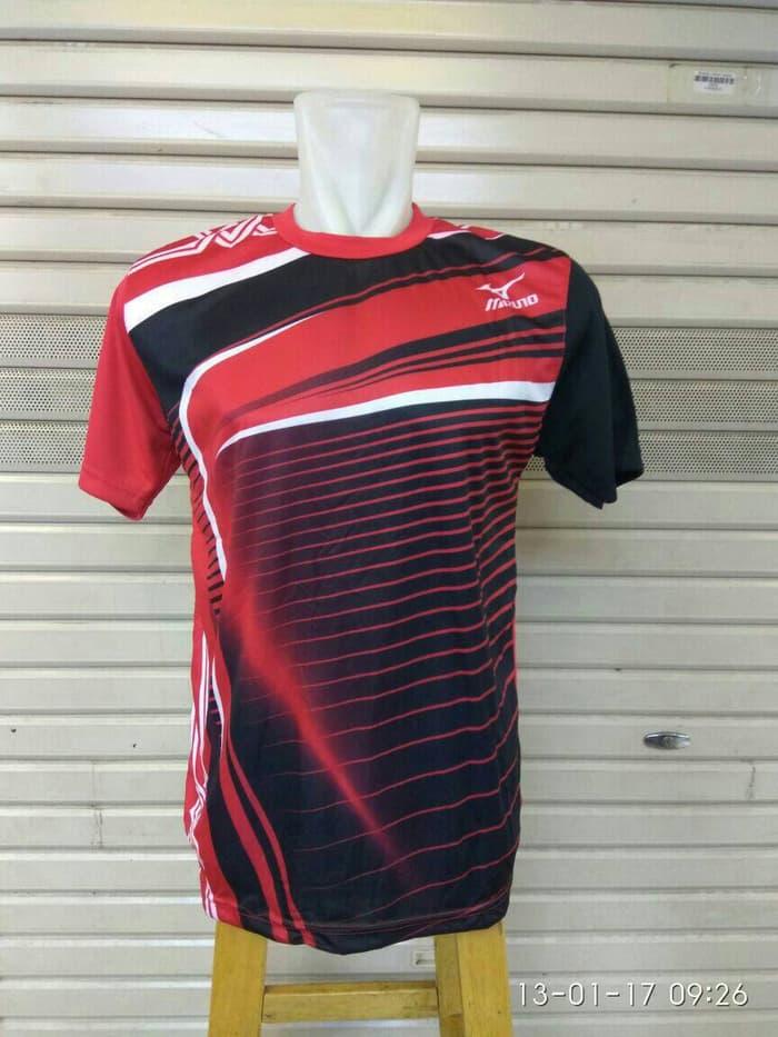 HARGA PROMO!!! Baju Kaos Voli / Volley Mizuno MZ05 Merah - q8P6Qg