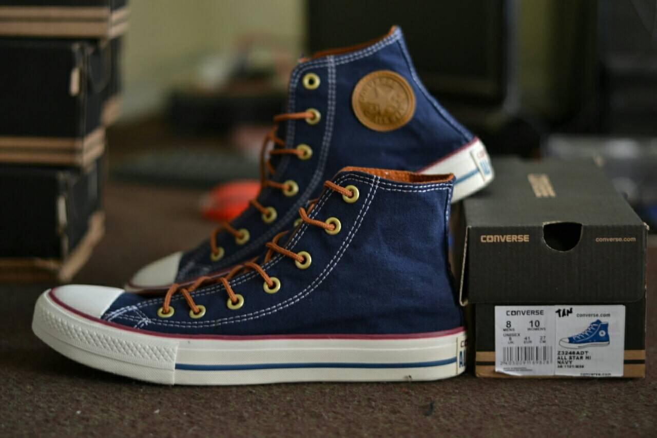 Sepatu Sneakers Converse CT Tali Tan High