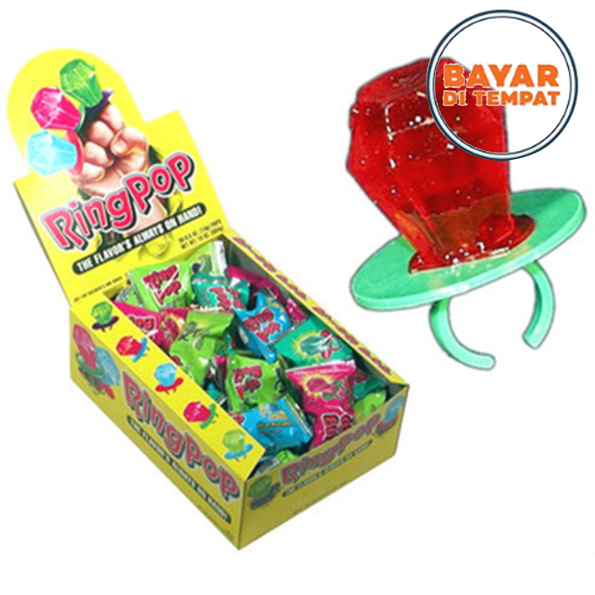 Djogja Market - Permen Jadul Ring Pop Aneka Rasa (3 pcs)