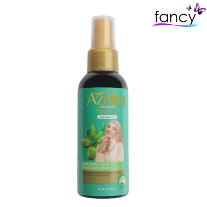 Azalea Hair Hijab Mist / Natur Azalea Hair Hijab Mist 80 mL / Azalea Hair Mist Untuk Wanita Berhijab 1 Pcs / Hair Mist Hijab By Natur