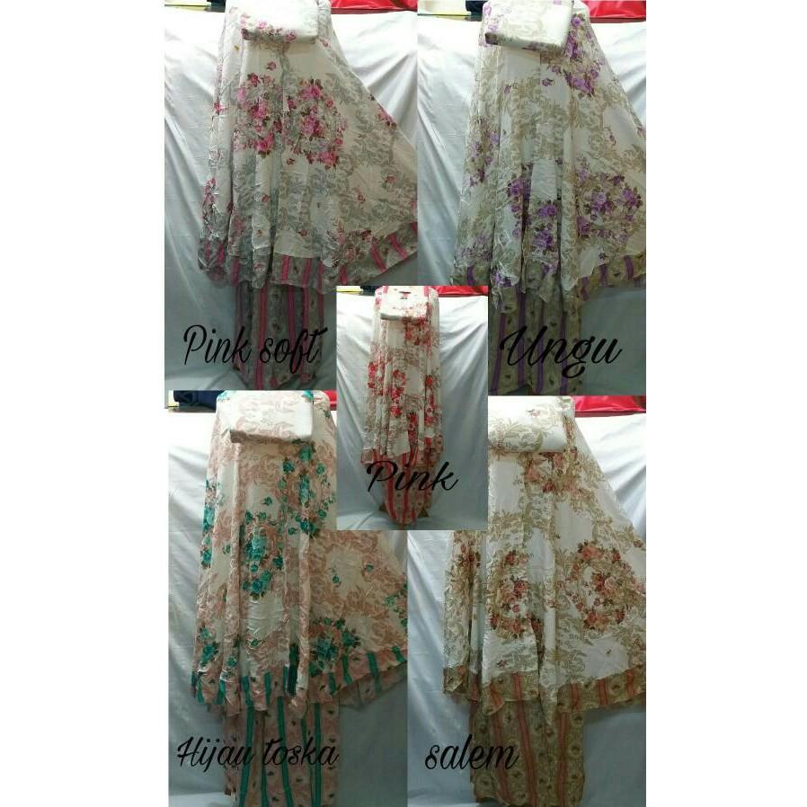 PAKET 3 PCS 240 RIBU MUKENA DEWASA KATUN RAYON JEPANG + TAS CANTIK - MUQEENA