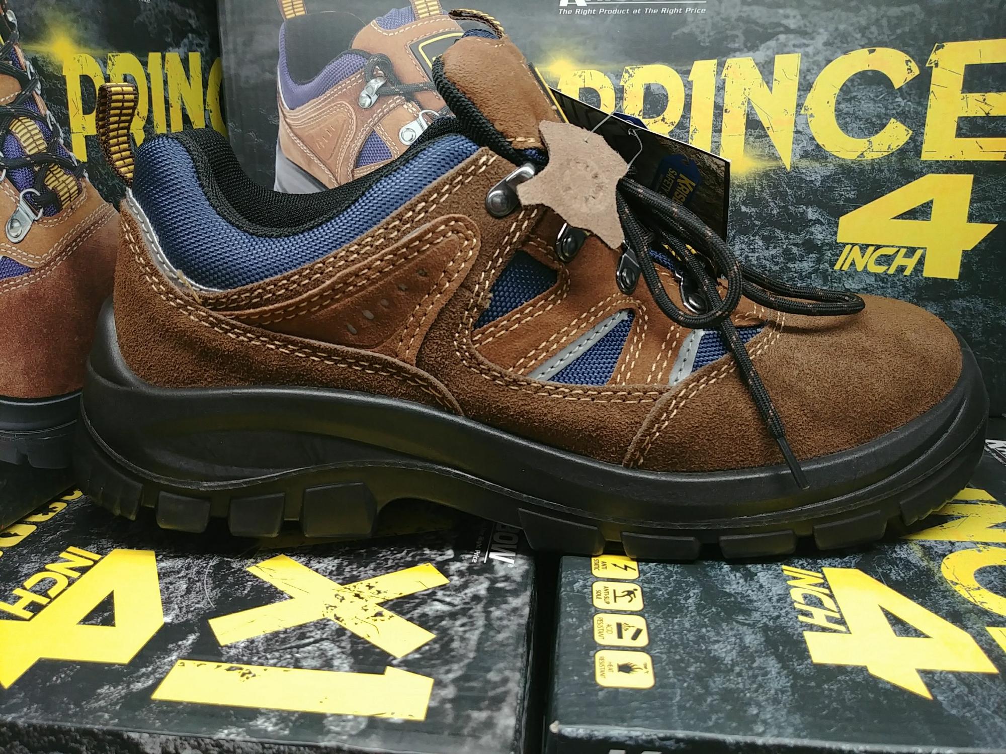 Safety Shoes Sepatu Pengaman Prince 4 Inch Size 42