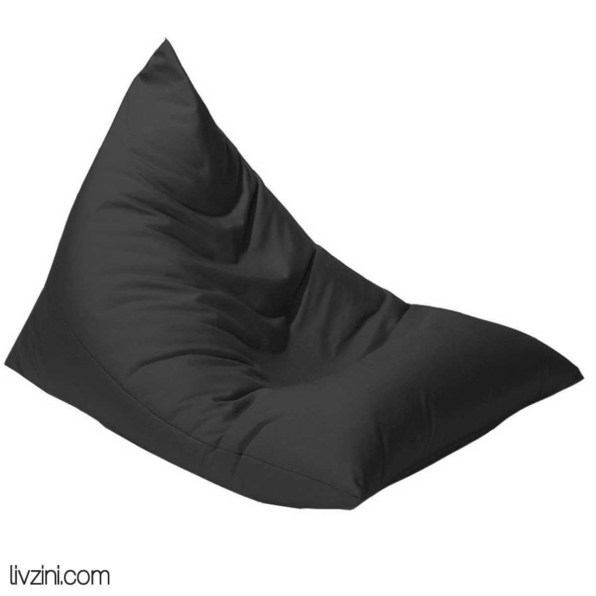 Cover / sarung Bean Bag Triangel Polos Size M / Sofa / Kursi Santai Kursi santai bean bag triangel
