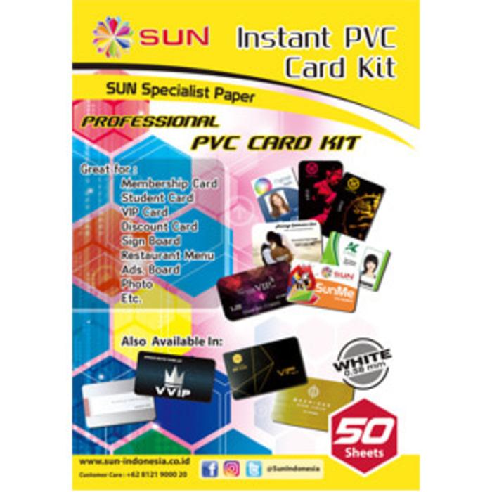 Kertas A4 SUN PVC ID Card 0.58 White