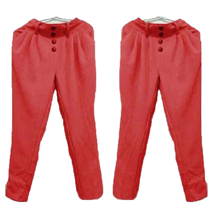 Grateful Fashion Pants Aurel 2 - Merah - Best Seller