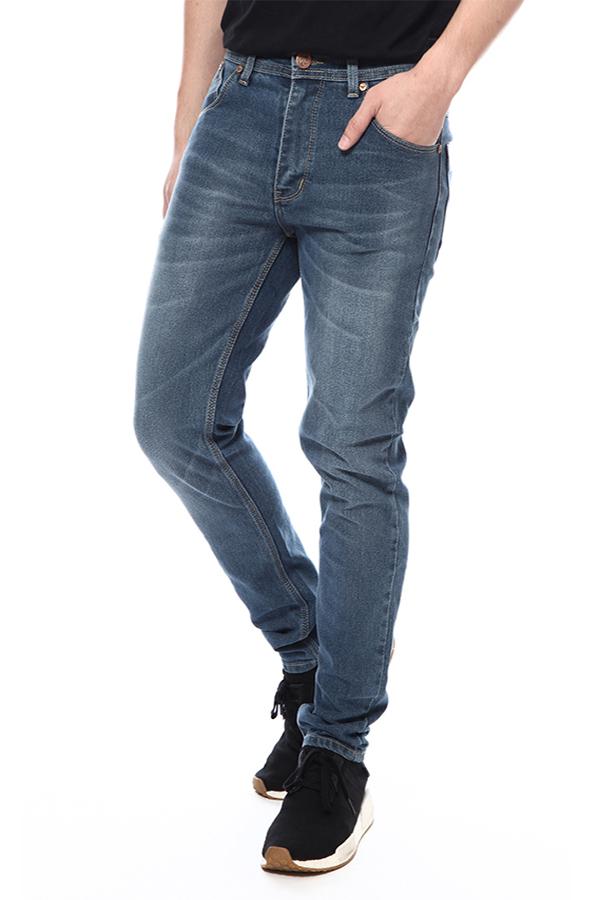 2Nd RED Celana Jeans Slim Fit Premium Melar Biru Abu Muda 133267