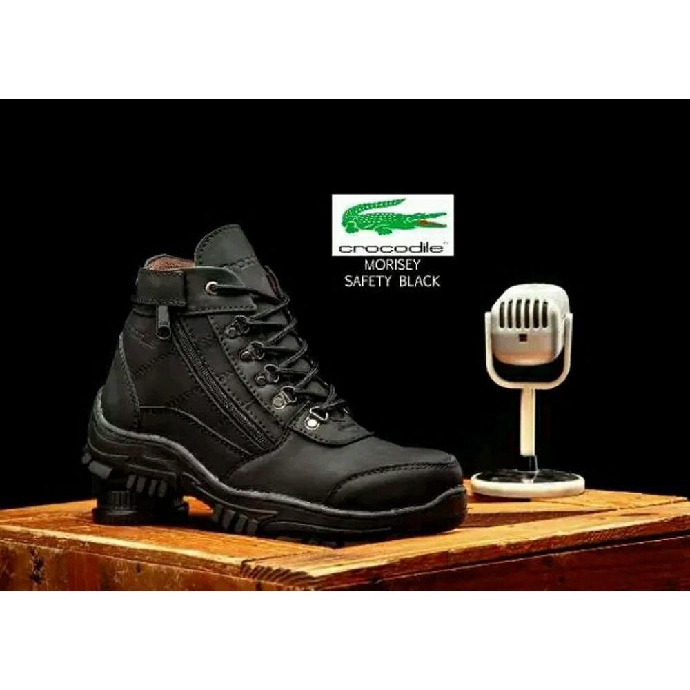 Sepatu CROCODILLE ZIPPER MORISEY Sepatu boots safety touring