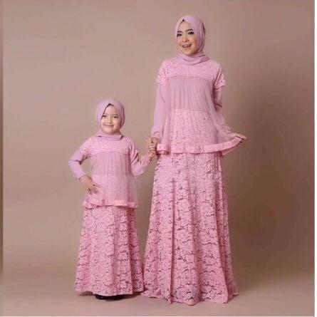 dandelia / MK WARDANI (rd) / couple mom & kid / couple ibu anak / dress ibu anak / maxi dress / fashion muslim / muslim wanita / muslim anak