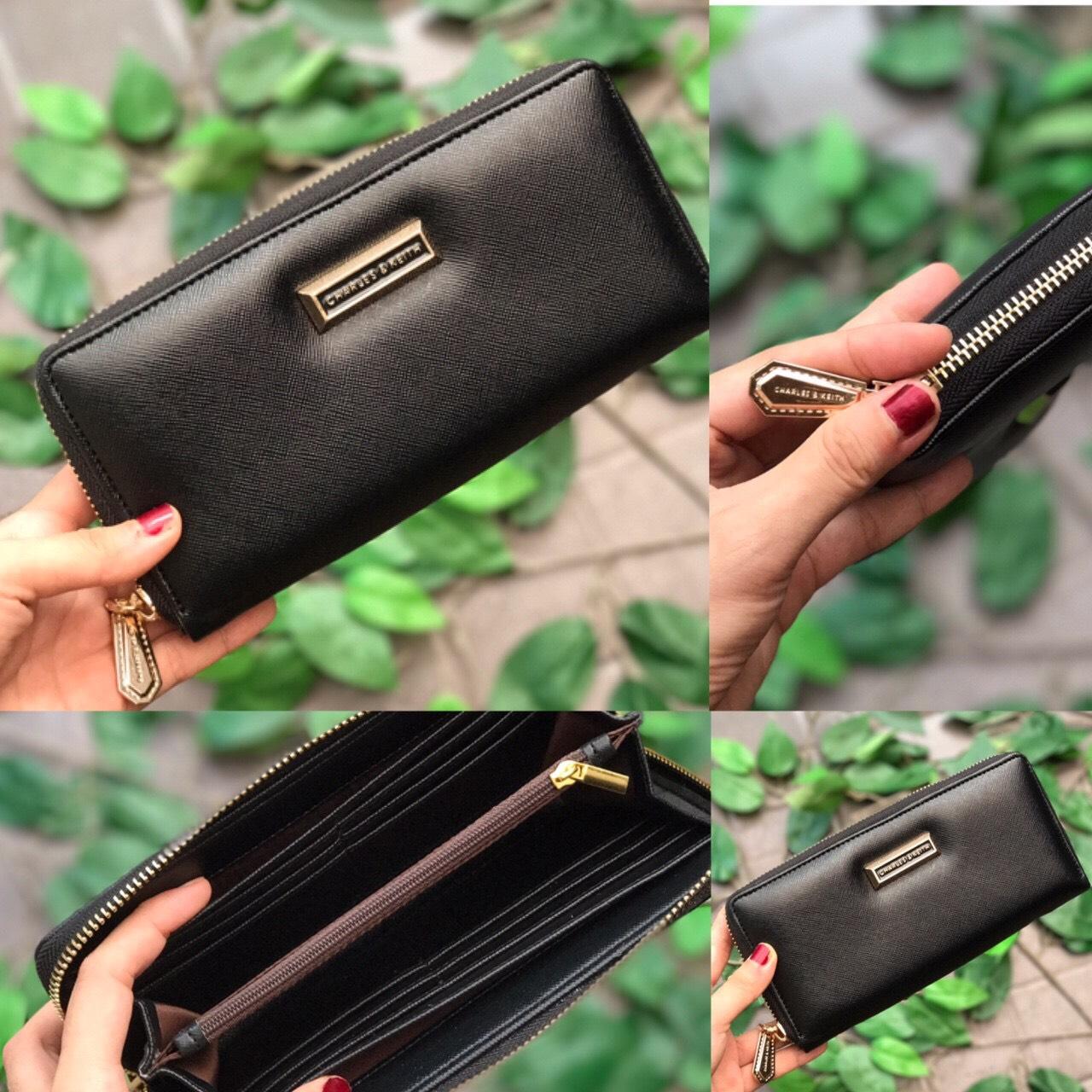 Promo New Arrival Dompet Wanita Charles & Keith KNC CNK C&K CK zip Wallet Best Seller Harga Murah Diskon Sale Keren Kece Gaya Modis Kekinian Cantik Bagus Import Impor Rapi Kuat