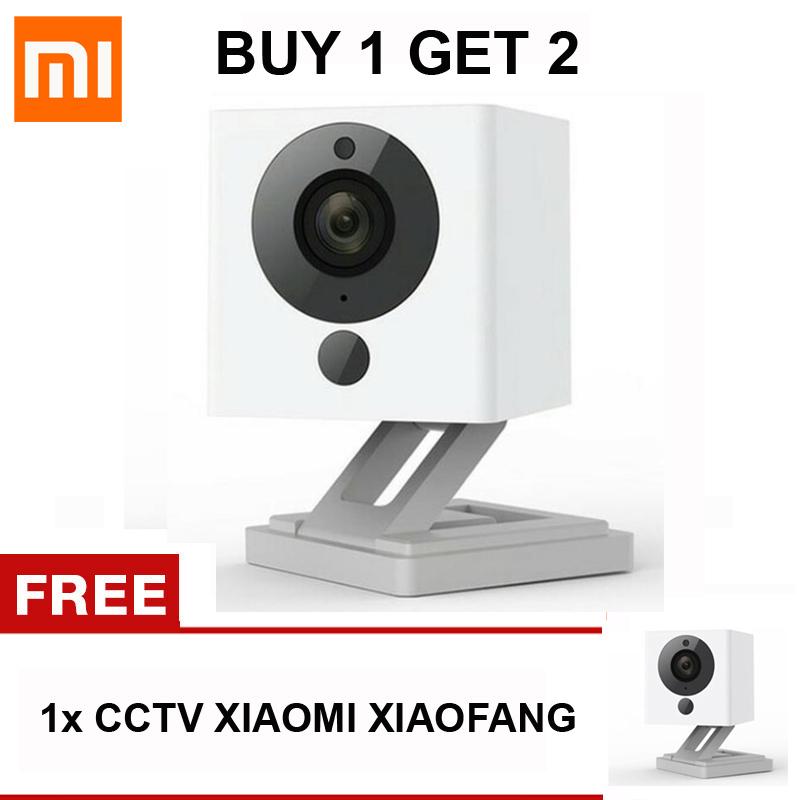 Xioami Xiaofang CCTV Kamera IP Cam Portable Mini Camcorder Night Vision 8X Digital Zoom 1080P Cam WIFI App Control For Home Security BUY 1 GET 1