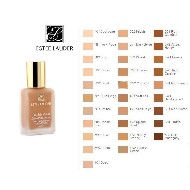 Estee lauder double wear foundation Variasi warm vanilla