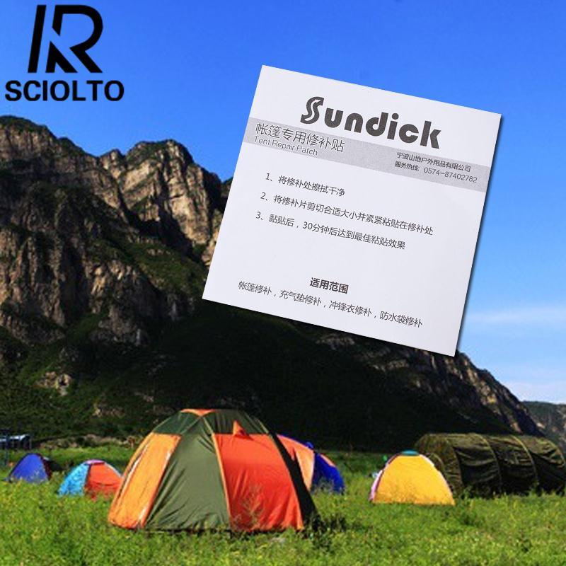 Sciolto Olahraga Diri Perekat Nilon Stiker Kain Perca DIY Mending Jaket Bulu Angsa Tenda Perbaikan-Internasional