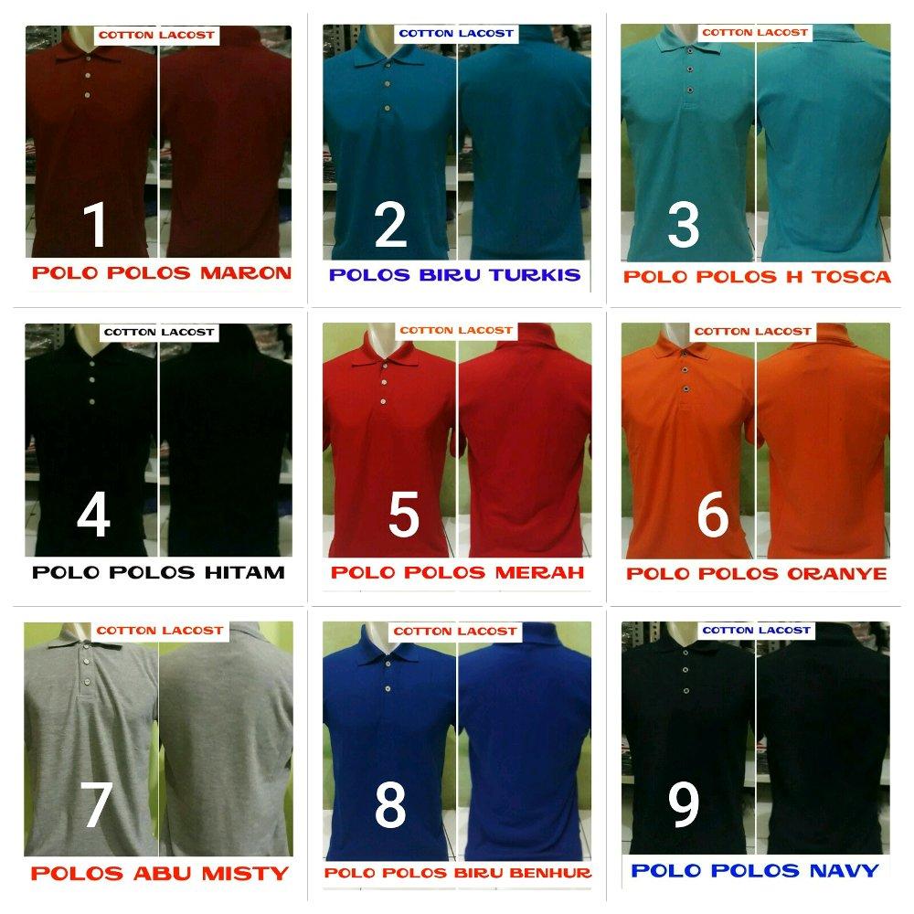 Kaos polo shirt polos di lapak Fashion depok bahrudin_tanjung
