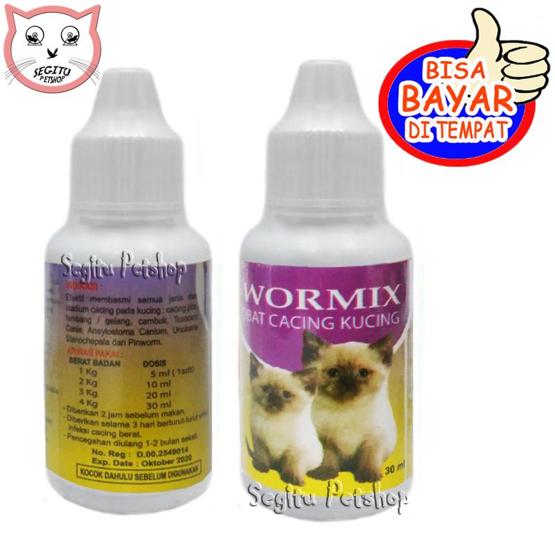 OBAT CACING KUCING CAIR CACINGAN KITTEN