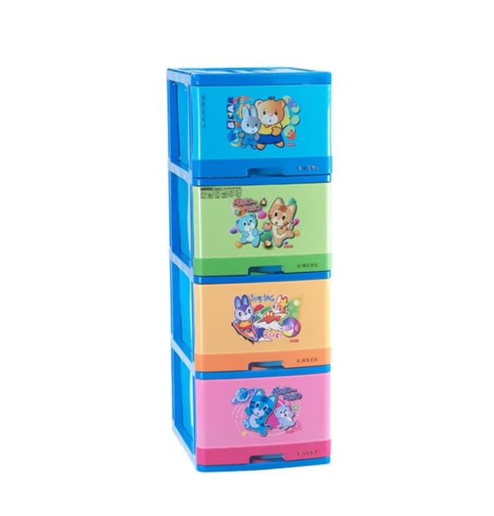 Original Lion Star XC-12 Excel Container L4 Lemari Excel Susun 4