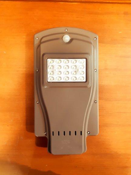 lampu jalan led solar panel surya pju led all in one 20w 20 watt tenaga matahari