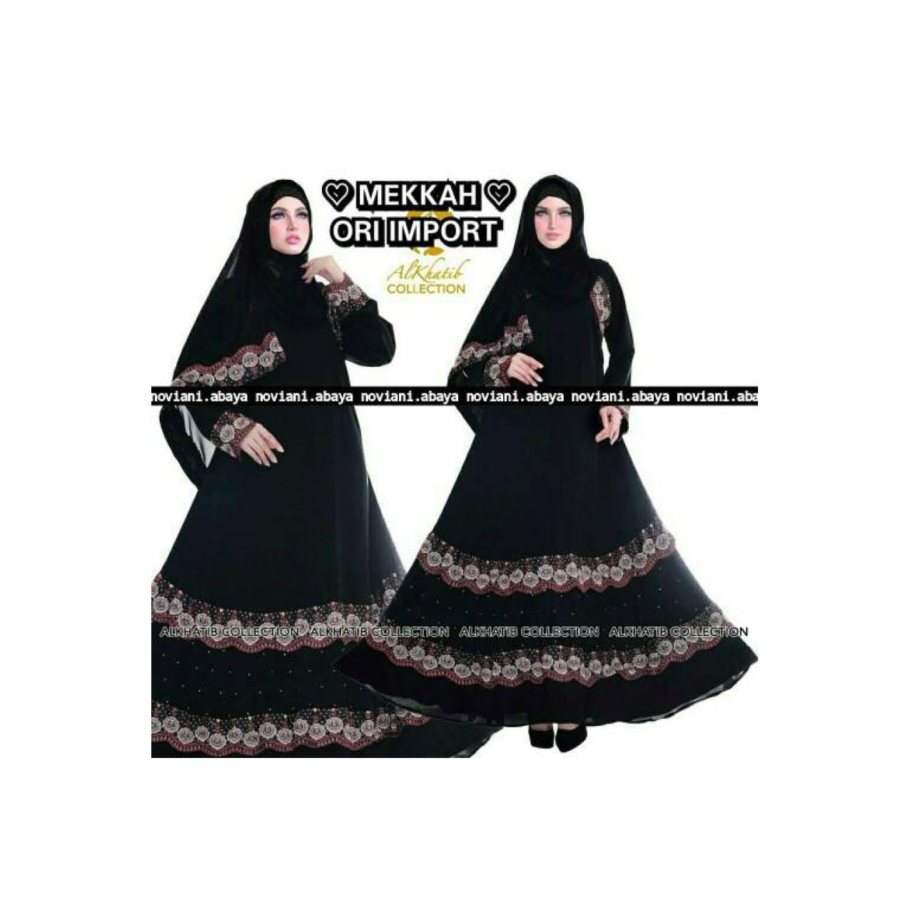 Abaya Mekah Ori Import Saudi Alkhatib Collection