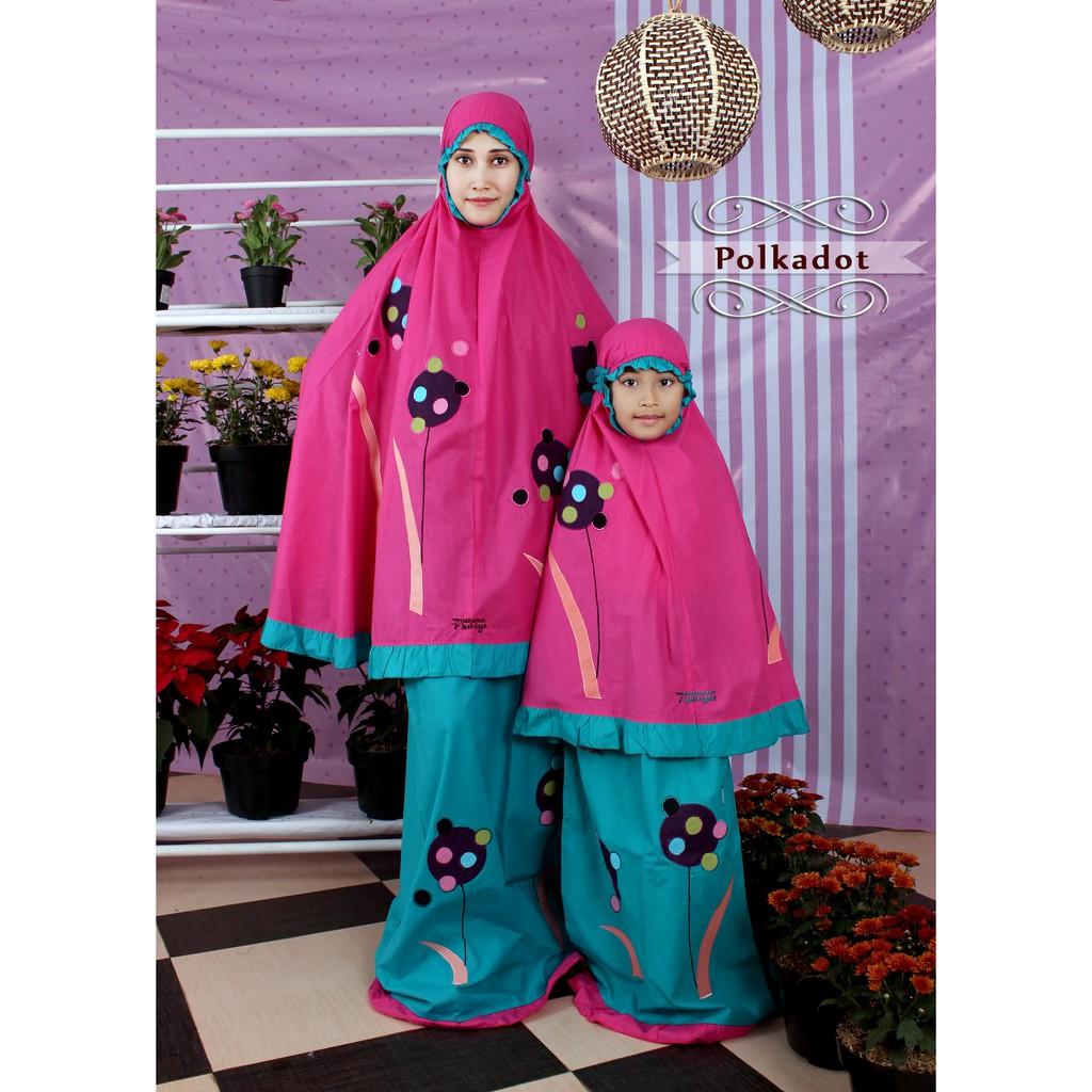 MUKENAH POLKADOT BY FATHIYA (XXXL)