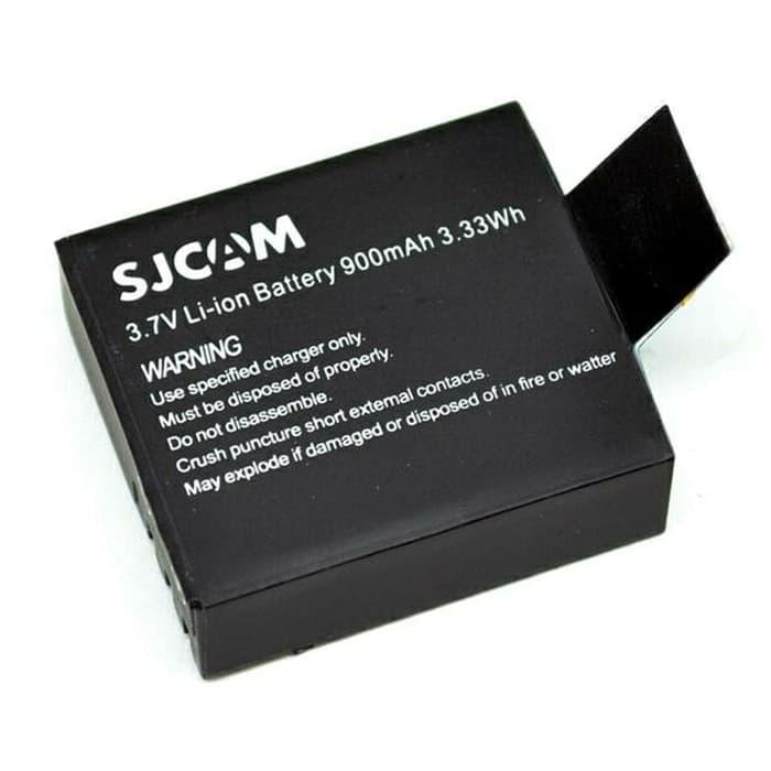 Battery Replacement 3.7V Li-ion 900mAh 3.3Wh for Action Camera Murah
