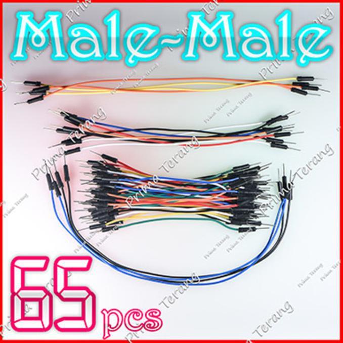 BEST SELLER 65 Pcs Kabel Jumper Male To Male Breadboard Wire Pack Arduino 65Pcs