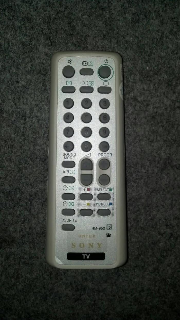 G TRONIK REMOT/REMOTE TV SONY TABUNG WEGA RM-952 KW PUTIH MP SPCREMOTE 032