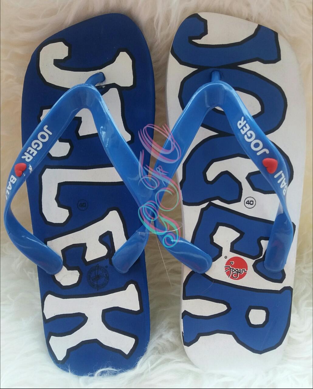 Sandal Joger Blue White