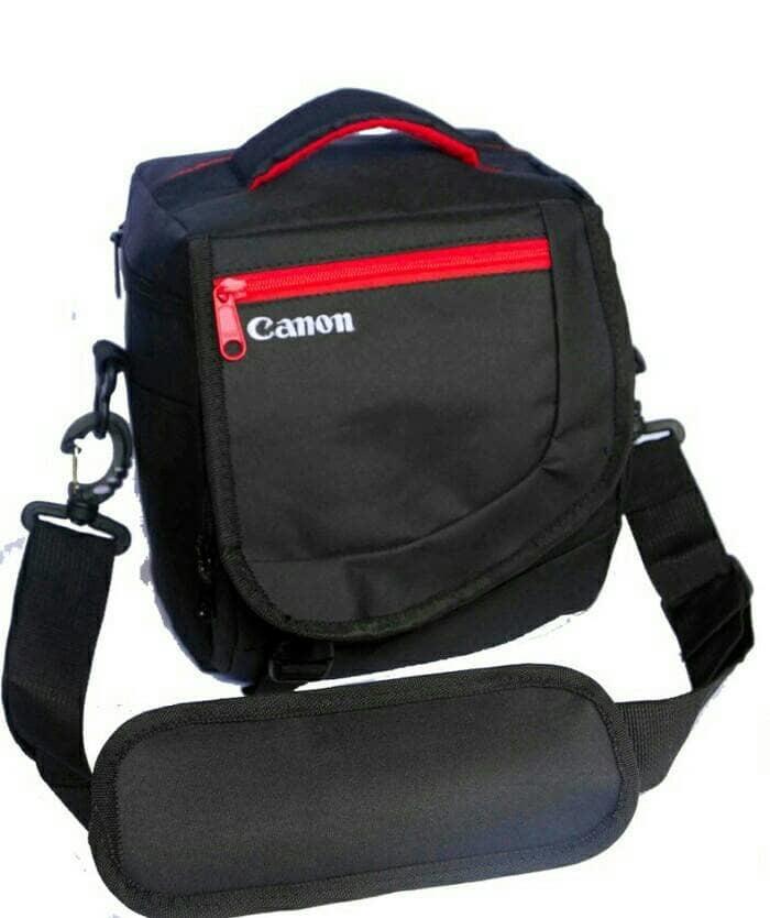 Promo tas kamera slr dslr mirrorless prosumer selempang universal canon original