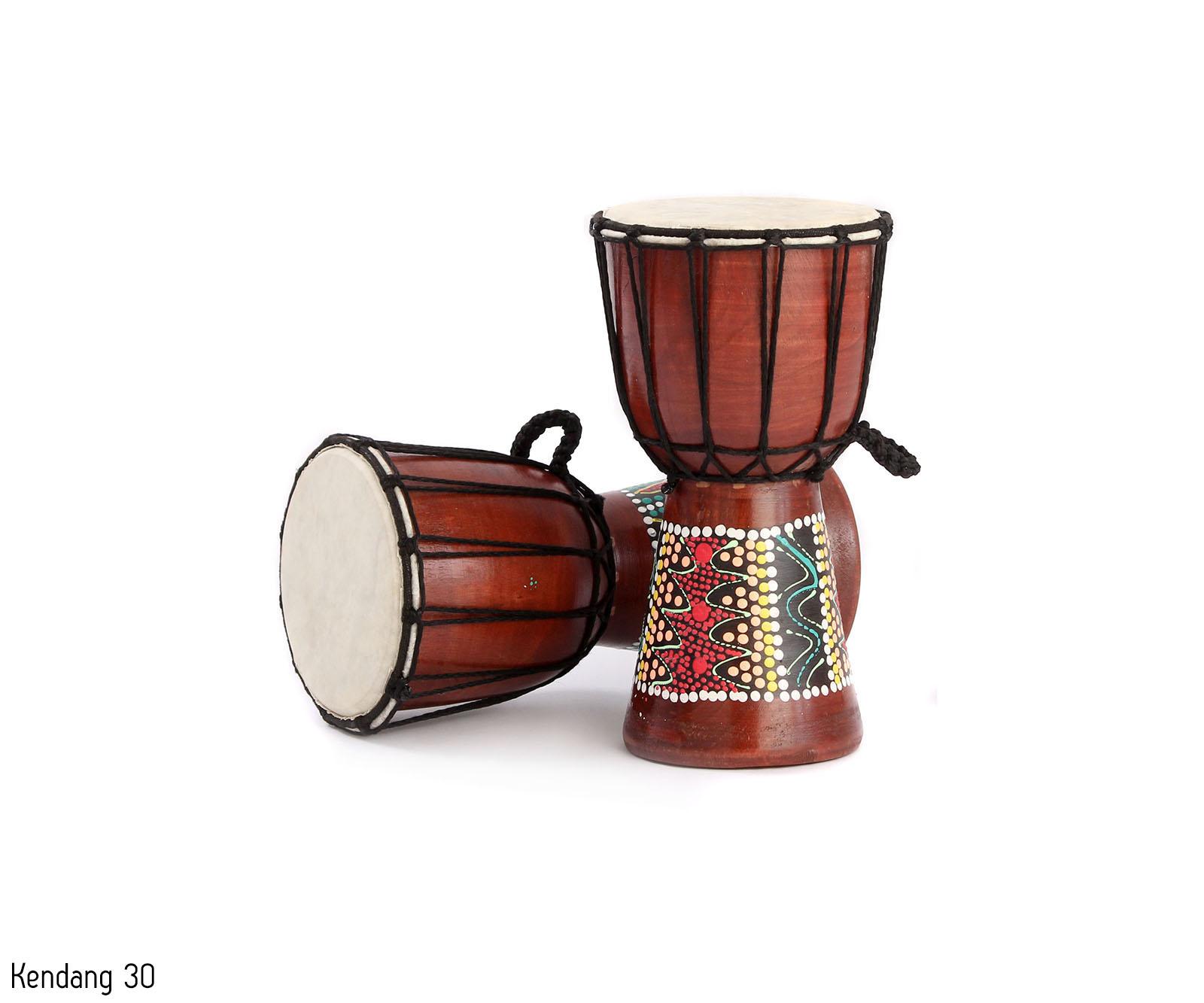 Mainan Anak Tradisional Alat Musik Kendang Jimbe Painting