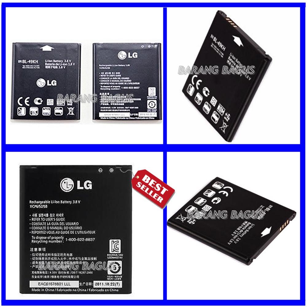 LG Baterai / Batter BL49KH For LG Original - Kapasitas 1850mAh ( barang bagus )