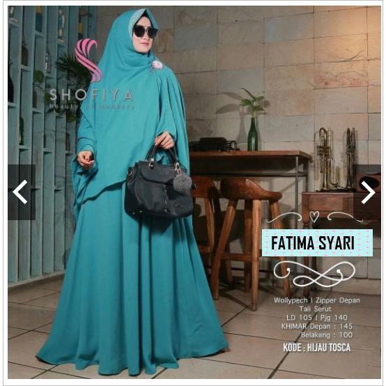 BOG FATIMAH SYARI balotelli / BAJU MURAH / PUSAT GROSIR / TANAH ABANG / baju muslim (TOSCA)