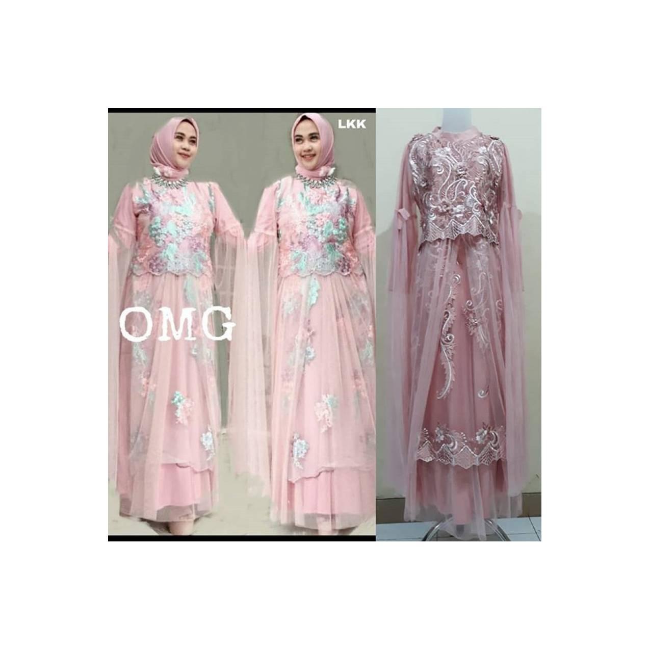 Gamis brokat tutu by OMG 03
