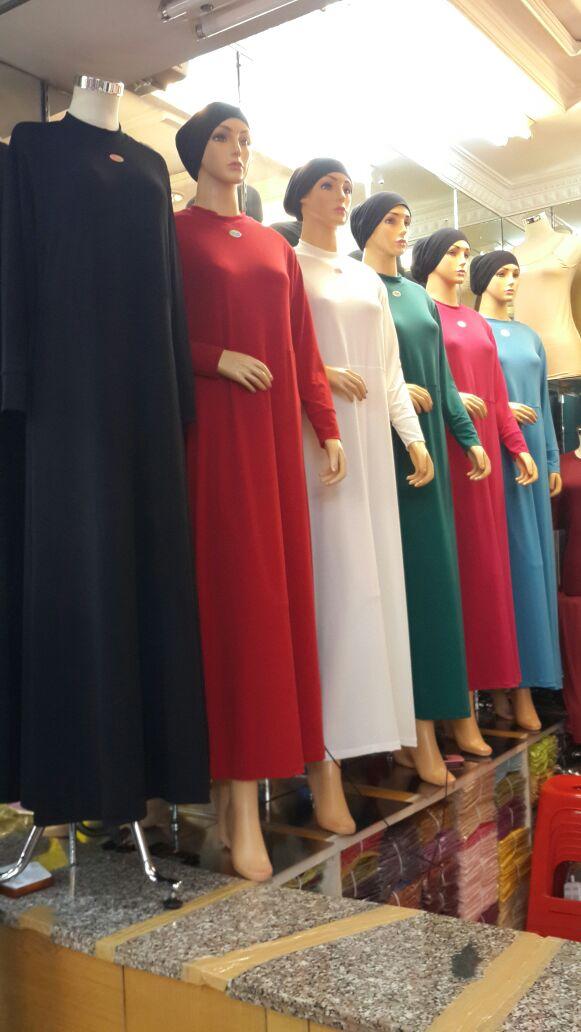 Eva Collection - Gamis Wanita Bahan Jersey Korea