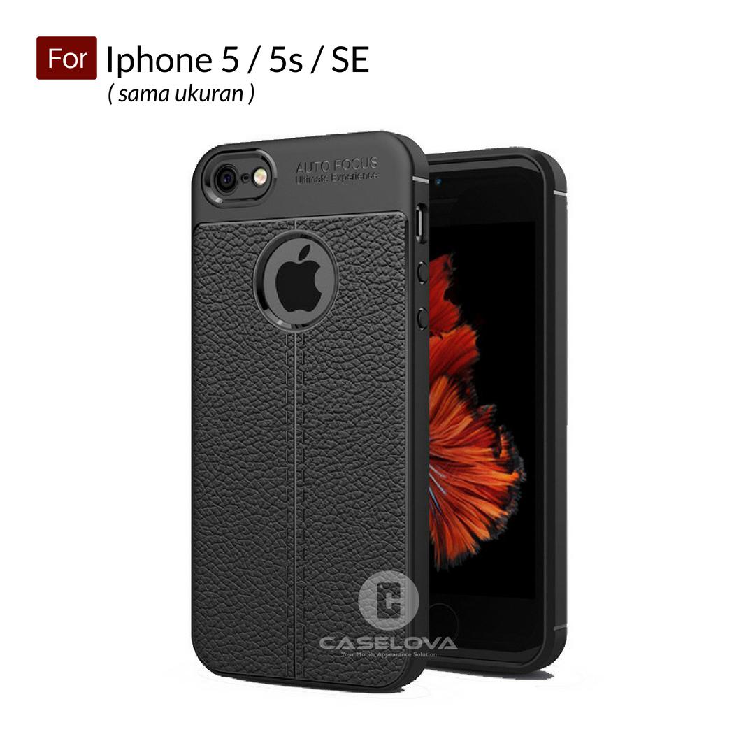 Caselova Ultimate Experience Shockproof Premium Quality Hybrid Case For Iphone 5 / 5s / SE - Black