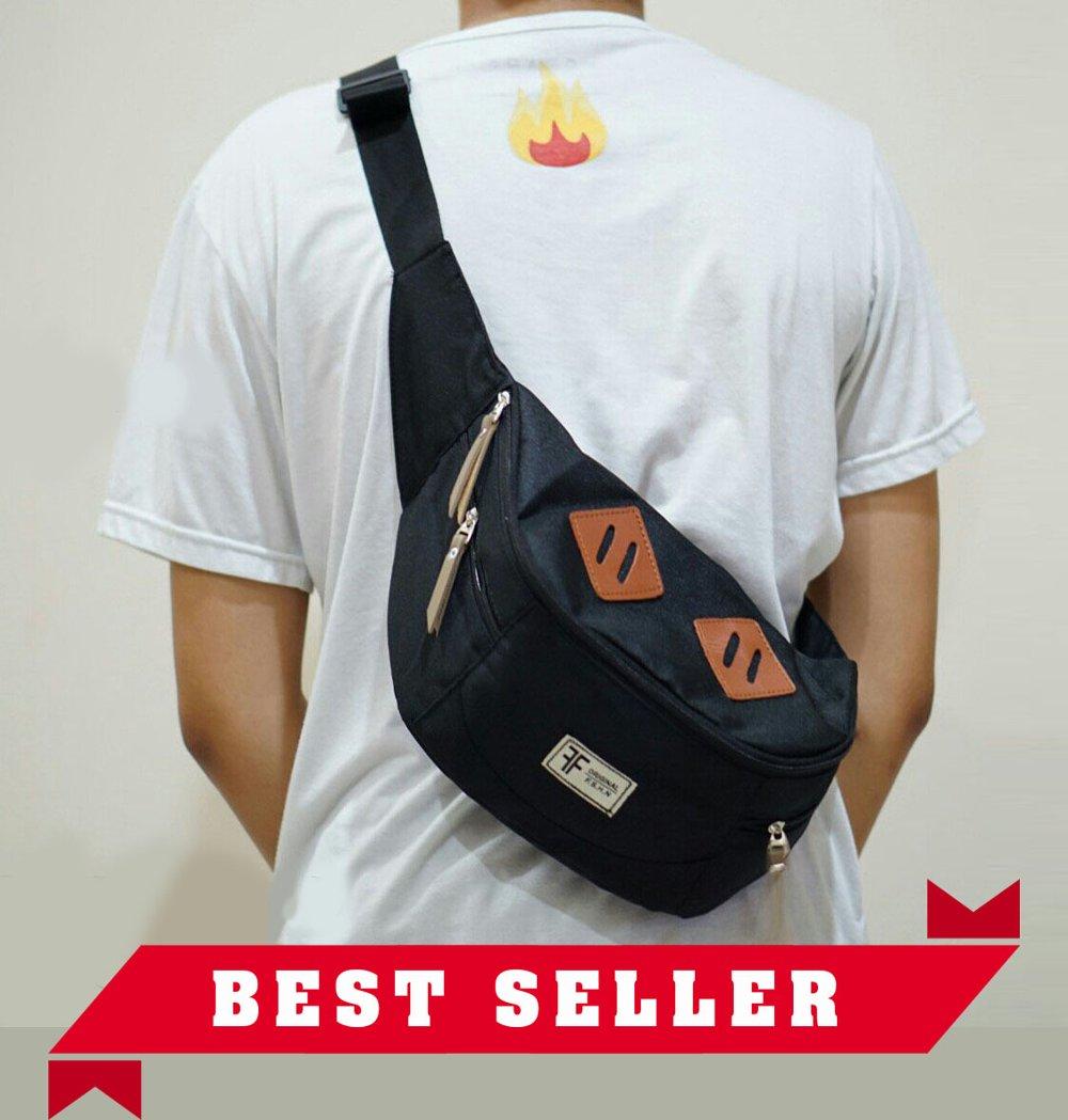 TAS WAISTBAG TAS SELEMPANG TAS PRIA BACKPACK KECIL BESAR WANITA LAKI COWOK SEKOLAH SPORT DISTRO SANTAI RANSEL 01