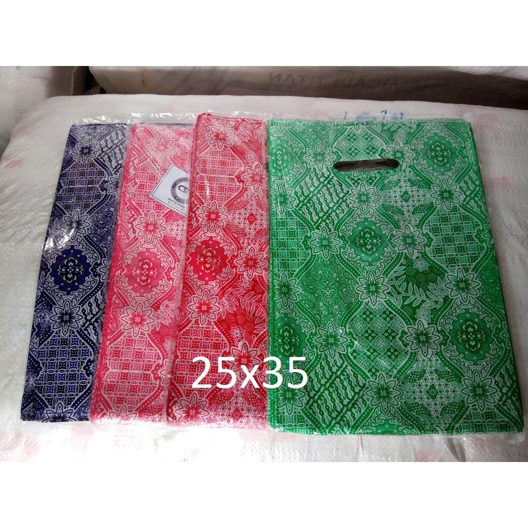 Hd oval Batik25x35, kantong Plastik baju, shopping bag, Plastik Online shop
