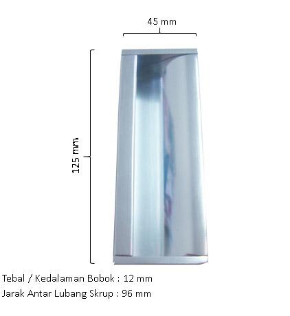 Handle / Tarikan Lemari Sliding / Geser E2015 - 96 BEST SELLER