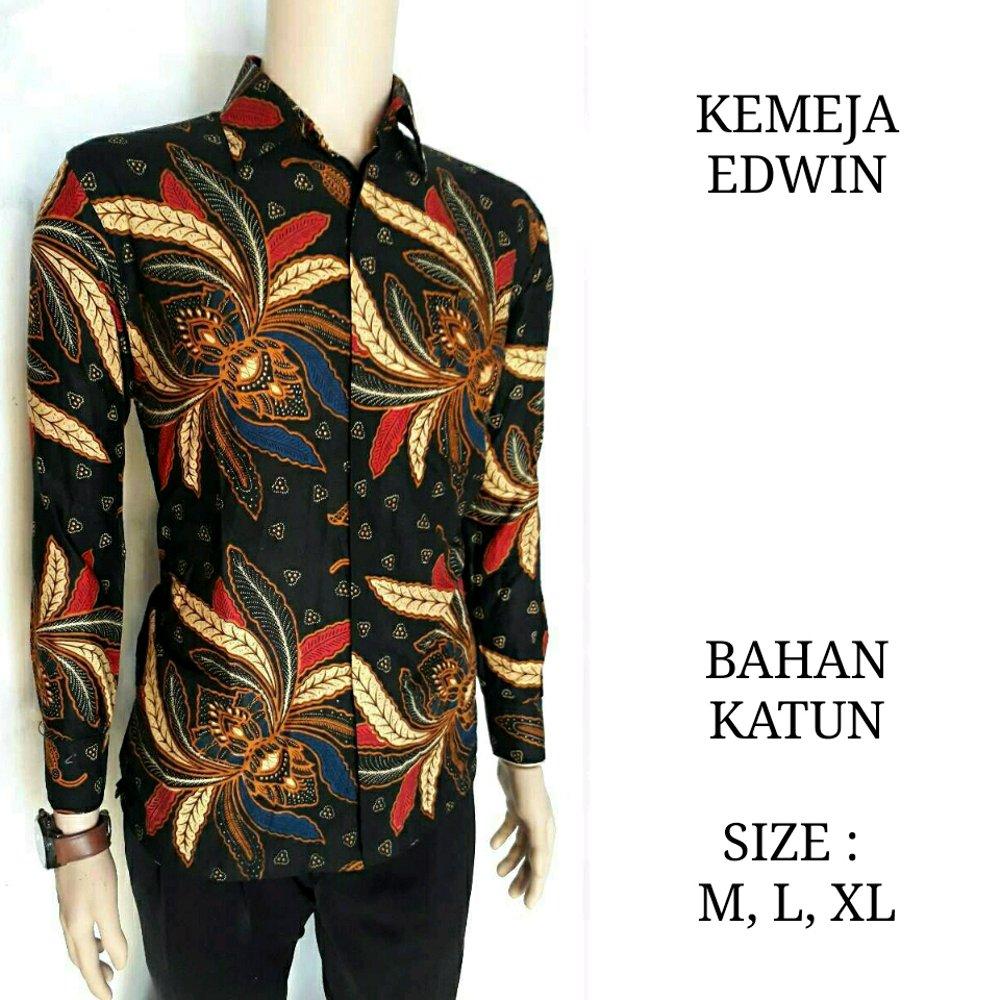 Kemeja edwin - kemeja - kemeja batik - kemeja kantor - batik - batik pria - batik kantor - seragam batik di lapak Batik Gaul Pekalongan nur_janah2611