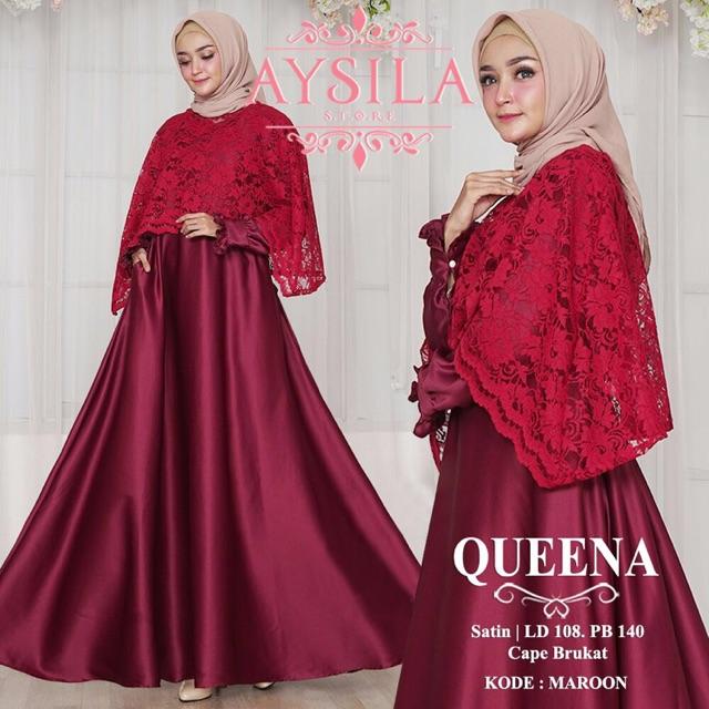Gamis Queena by Aysila (Black)