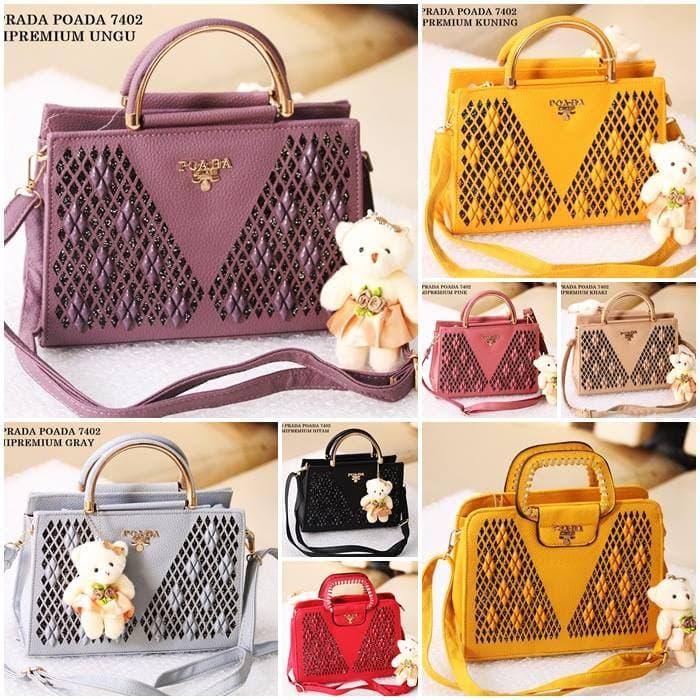 BEST SELLER!!! TAS PRADA POADA 7402 SEMIPREMIUM 100.000RB READY - PcX28w