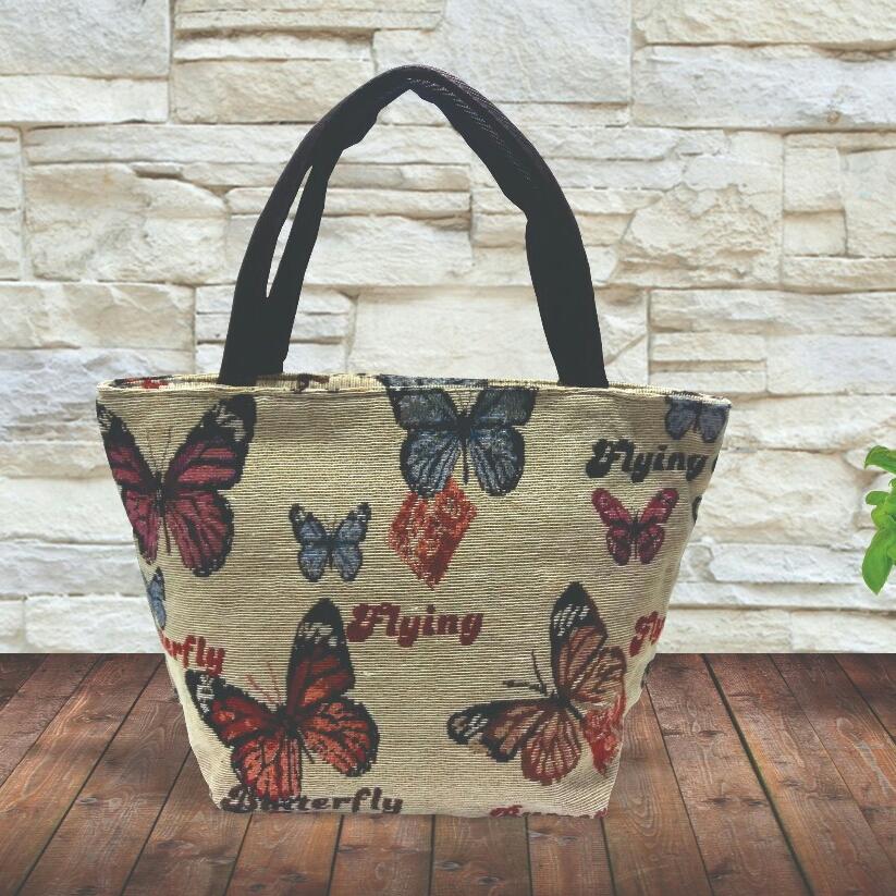 Universal tas fashion wanita tote bag kanvas-tenteng kupu