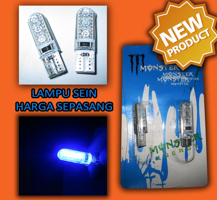 Lampu LED Sein Colok Sen Rem Senja Kedip Variasi Motor
