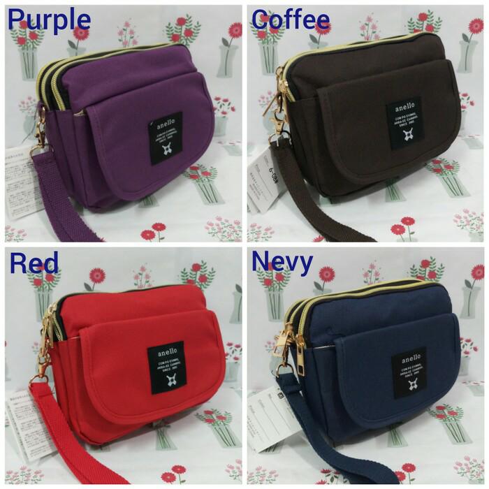 ASLI!!! tas slempang anello mini 5warna - AxvD9r