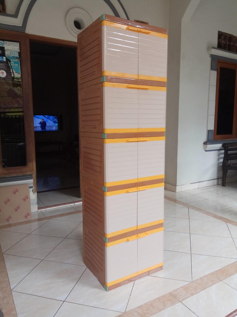 Lemari Plastik Mini Club 5 susun WSP