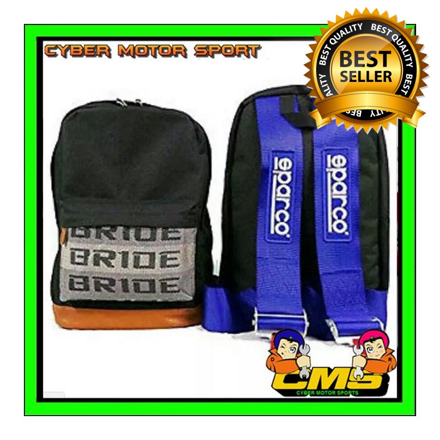 Tas Racing Sparco gradasi BRIDE . Tas Gaul Otomotif