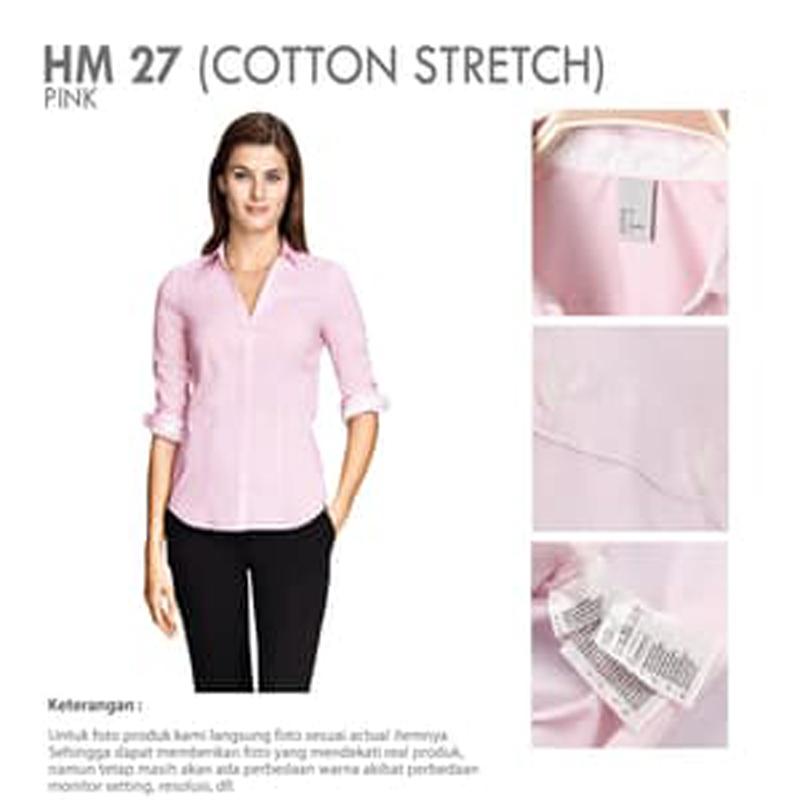 BIG SALE!!! HM Pink Branded Basic Office Shirt | Kemeja Kantor Lengan Panjang