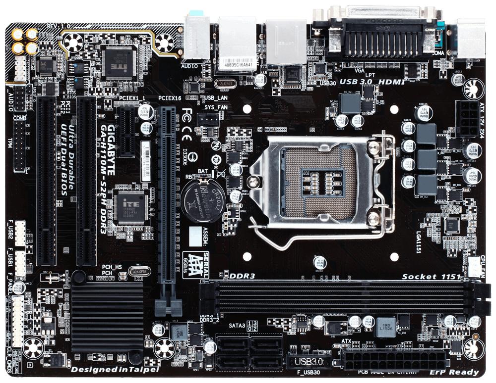 GIGABYTE H110M-S2PH MB (SOCKET 1151)