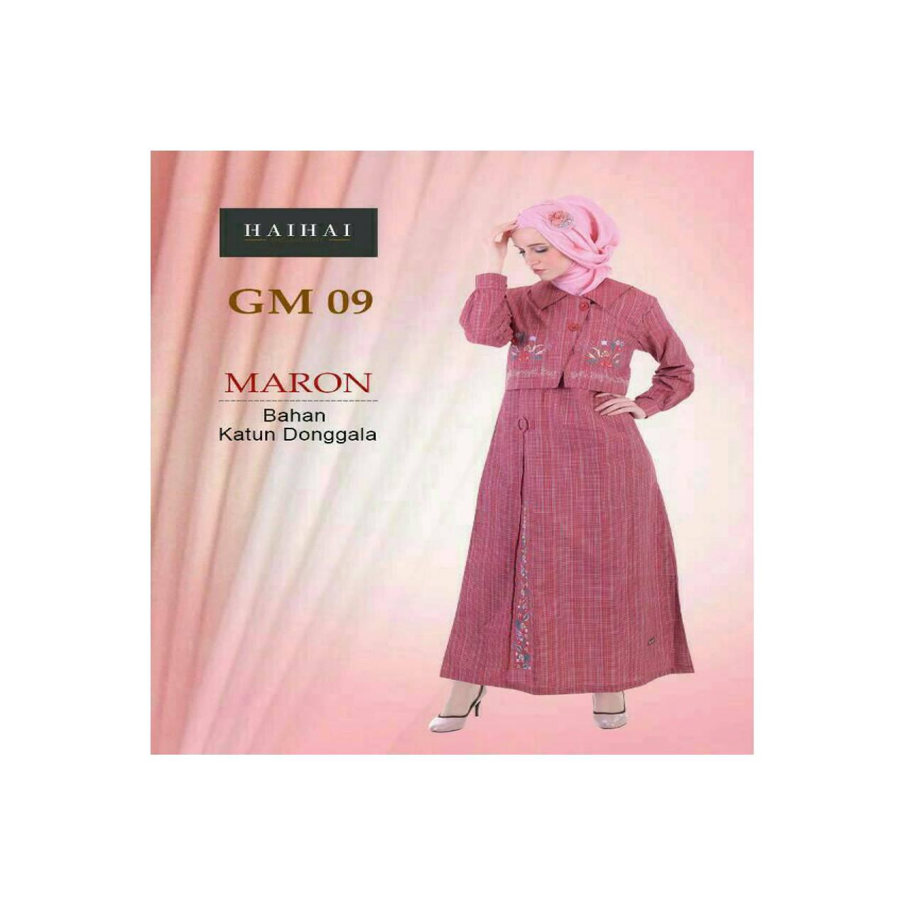 Gamis Hai Hai GM 09 / Katun Donggala