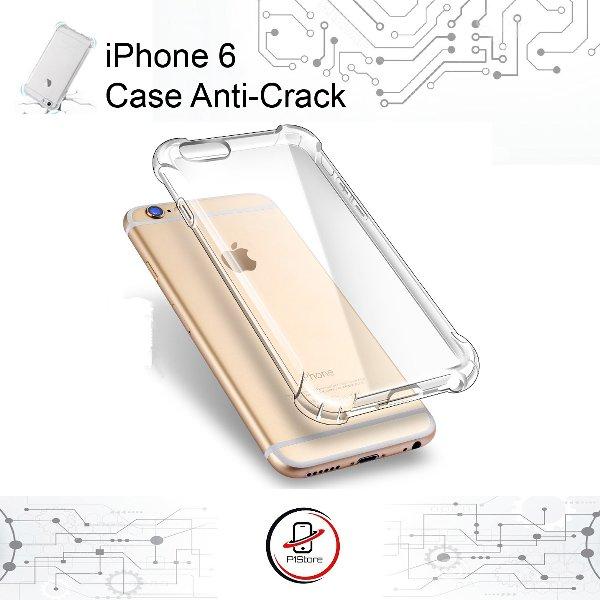 Case Anti Shock / Anti Crack Elegant Softcase For Apple iPhone 6 / 6S White Clear - YG0709